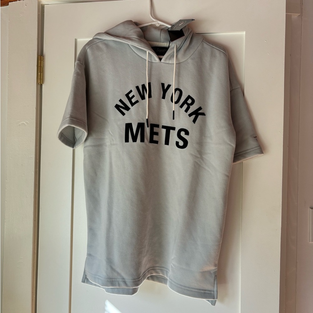 New York Mets Gray Hoodie